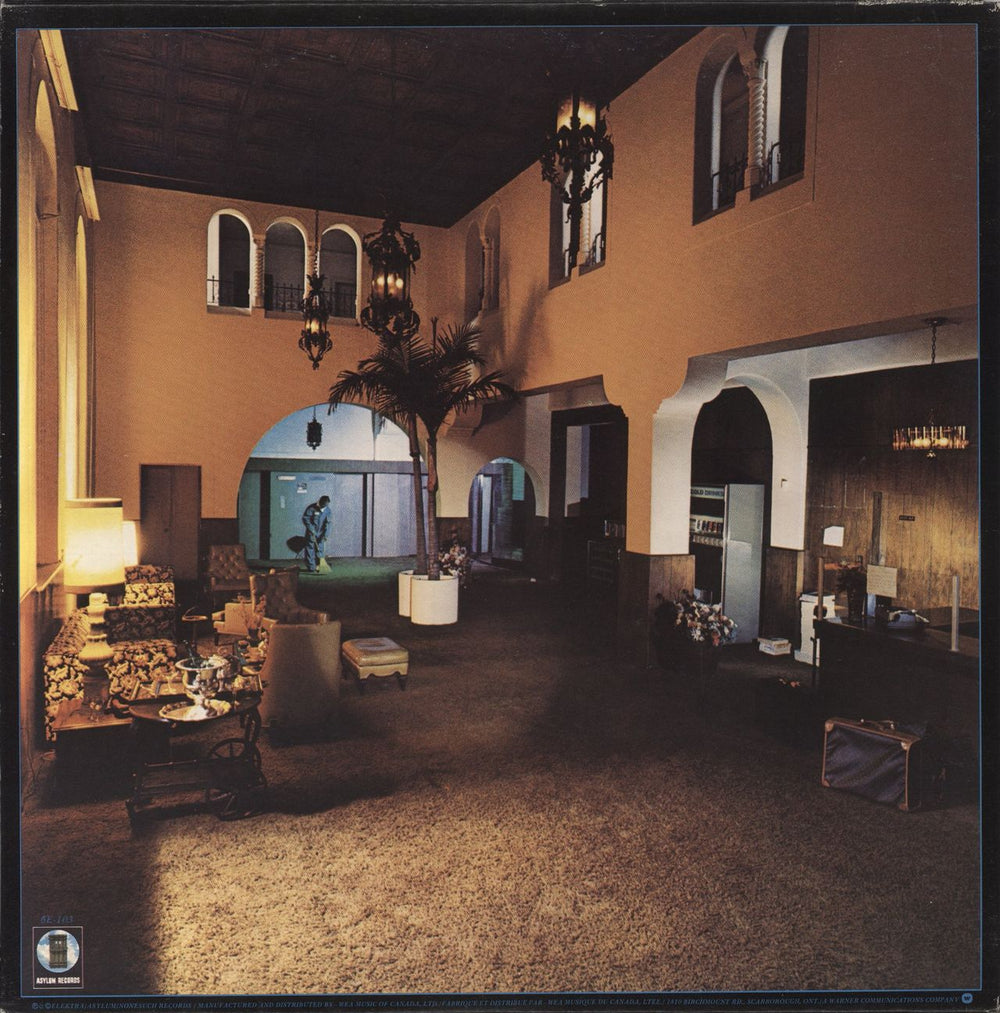 Eagles Hotel California US vinyl LP album (LP record)