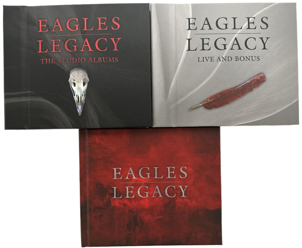 Eagles Legacy UK CD Album Box Set EAGDXLE833570