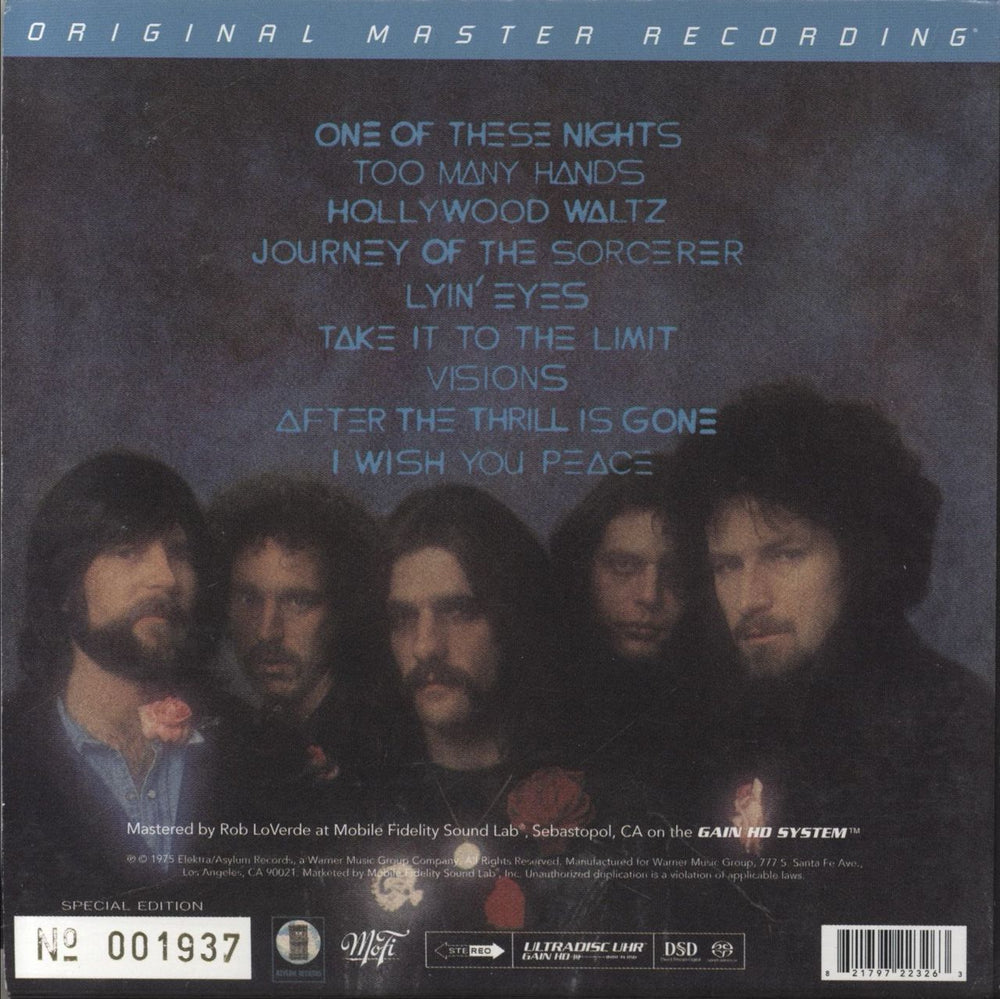 Eagles One Of These Nights - Super Audio CD US super audio CD SACD 821797223263