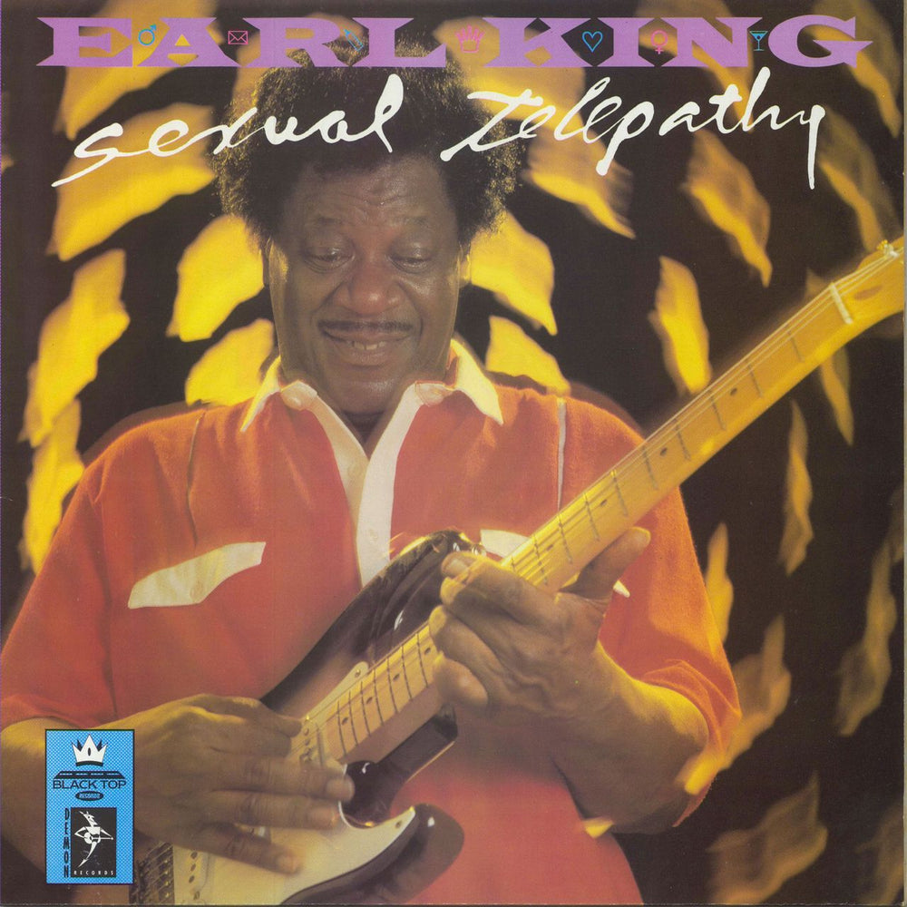 Earl King Sexual Telepathy UK vinyl LP album (LP record) FIEND168