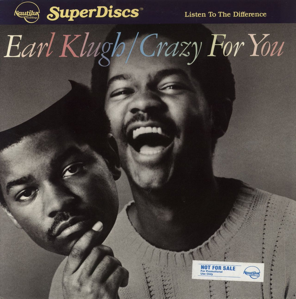 Earl Klugh Crazy For You - Promo US Promo vinyl LP album (LP record) NR46