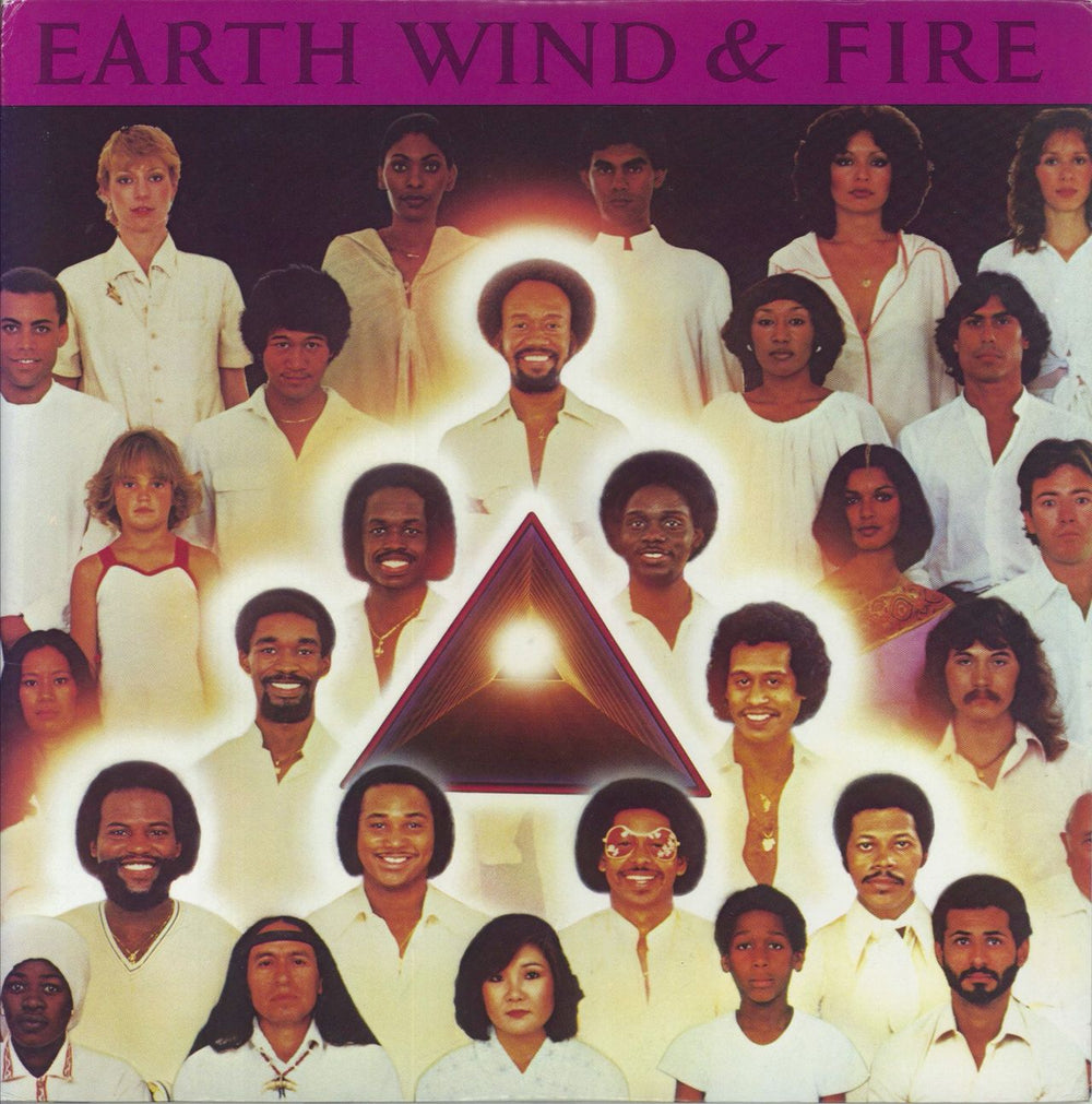 Earth Wind & Fire Faces + Poster Japanese 2-LP vinyl record set (Double LP Album) 40AP1940~1