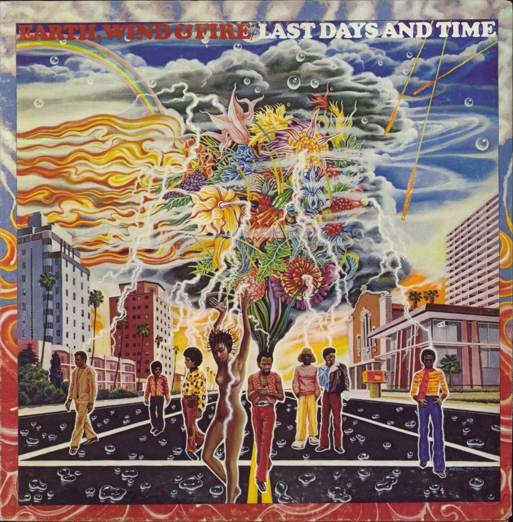 Earth Wind & Fire Last Days And Time US Promo vinyl LP album (LP record) KC31702