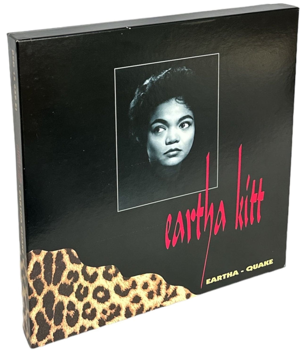 Eartha Kitt Eartha-Quake German CD Album Box Set BCD15639EI