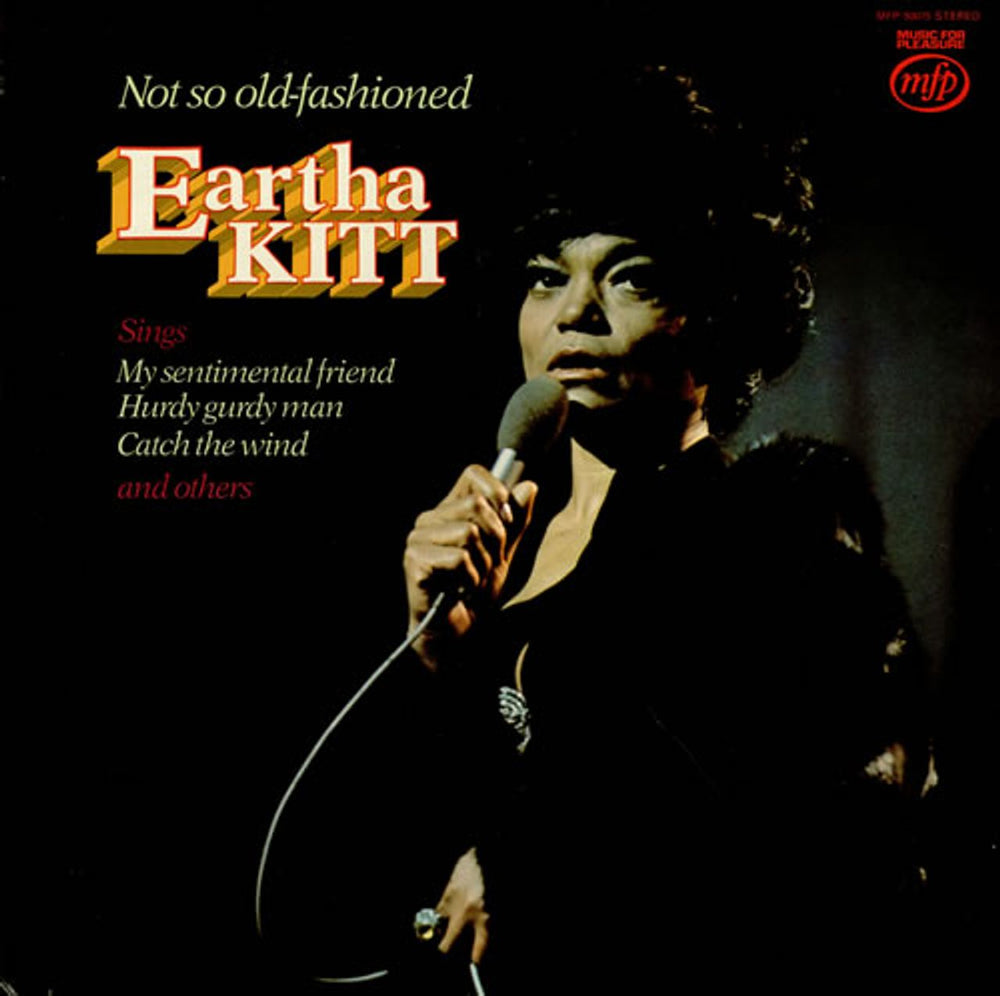 Eartha Kitt Not So Old-Fashioned UK vinyl LP album (LP record) MFP50075
