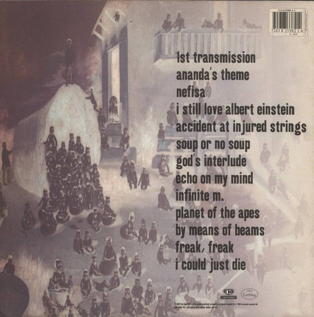 Earthling Radar UK 2-LP vinyl record set (Double LP Album) 724383338221