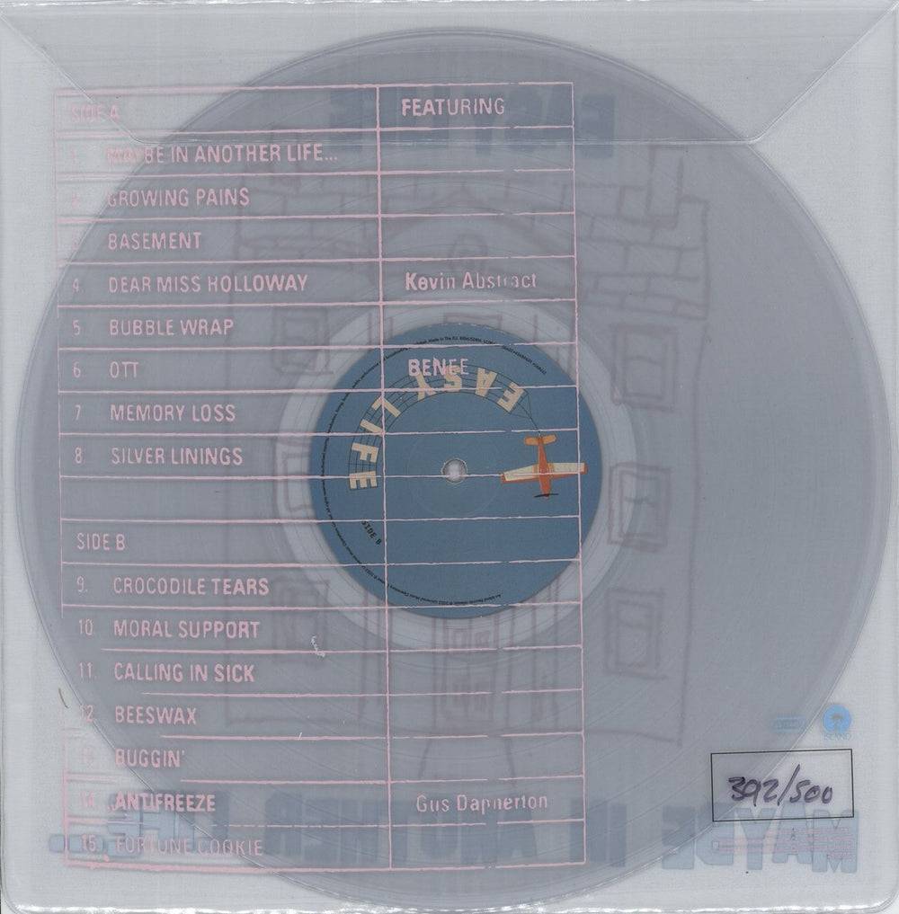 Easy Life Maybe In Another Life... - Clear Vinyl UK vinyl LP album (LP record)