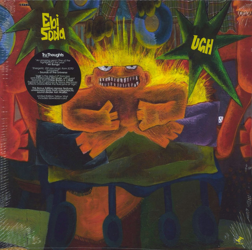 Ebi Soda Ugh - Yellow Vinyl - Sealed UK 2-LP vinyl record set (Double LP Album) TRULP415X