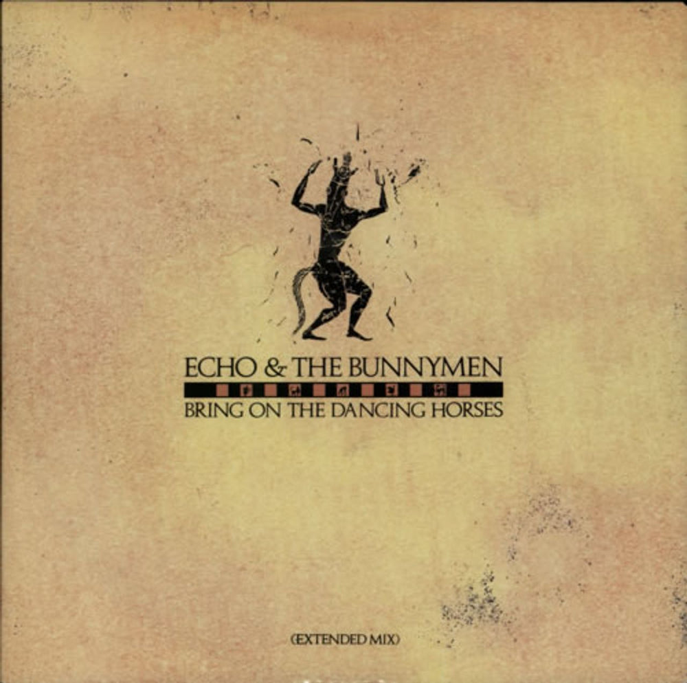 Echo & The Bunnymen Bring On The Dancing Horses UK 12" vinyl single (12 inch record / Maxi-single) KOW43T