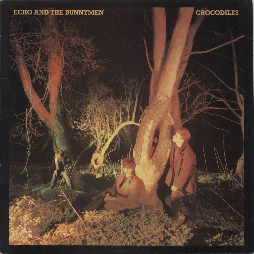 Echo & The Bunnymen Crocodiles - EX UK vinyl LP album (LP record) KODE1