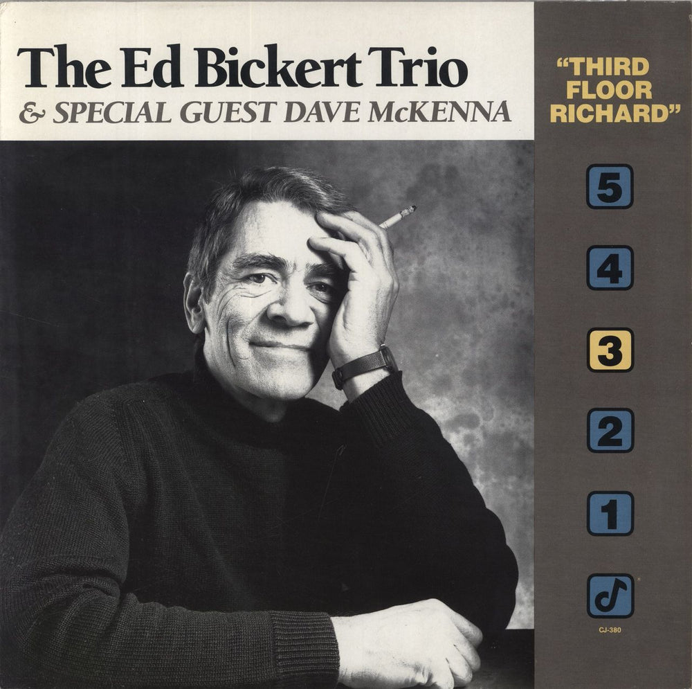 Ed Bickert Third Floor Richard German vinyl LP album (LP record) CJ-380