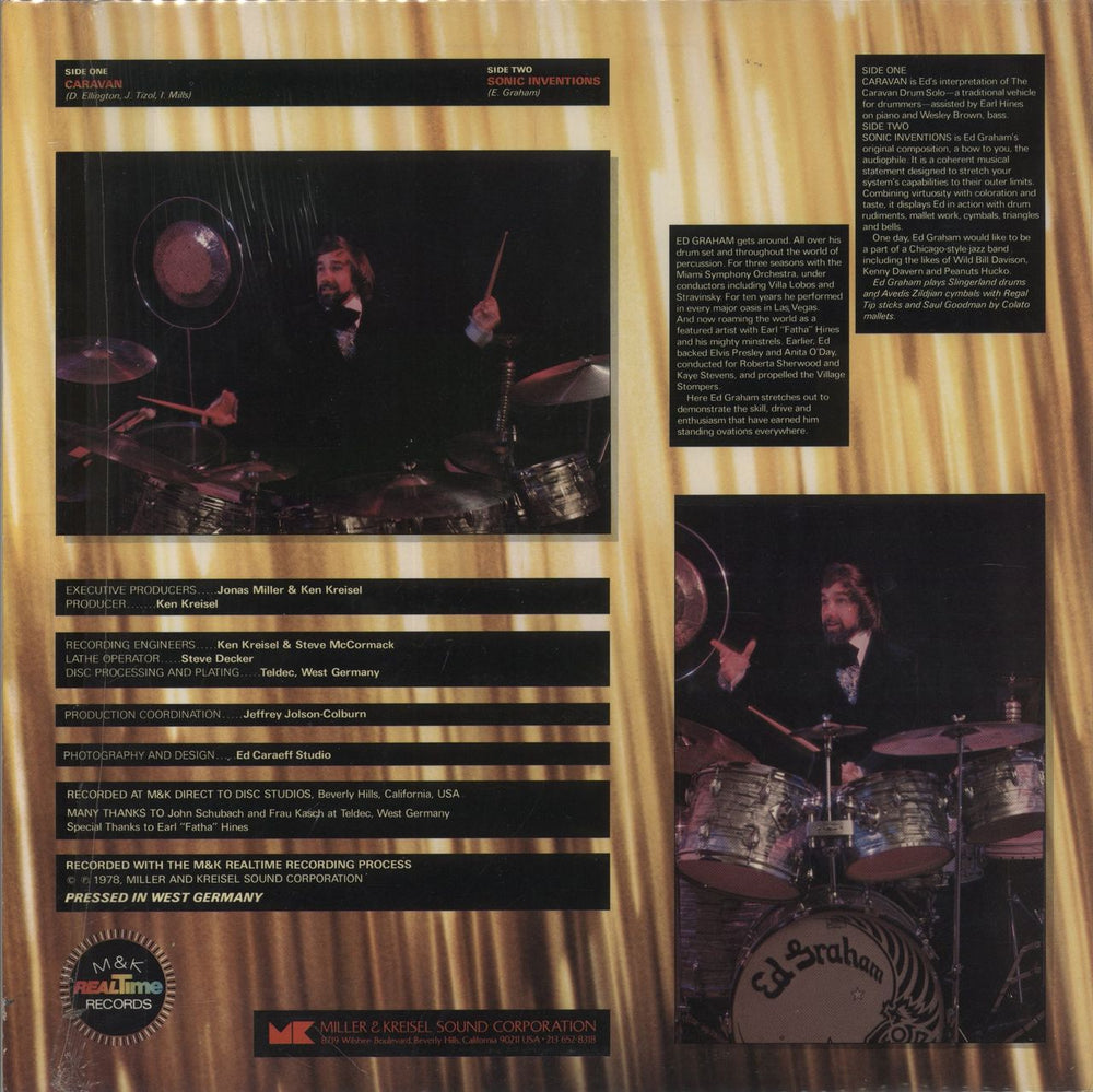 Ed Graham Hot Stix - Direct To Disc US 12" vinyl single (12 inch record / Maxi-single)