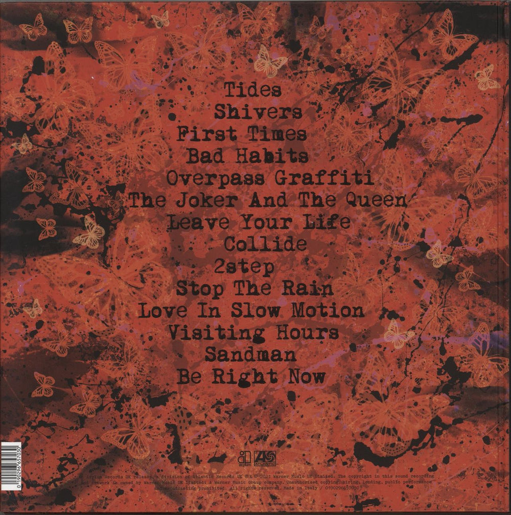 Ed Sheeran = [Equals] Clear with Rainbow Swirl Marble Vinyl + CD UK vinyl LP album (LP record) 190296657030