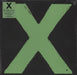 Ed Sheeran X - Green Vinyl - Sealed UK 2-LP vinyl record set (Double LP Album) 5054197995071