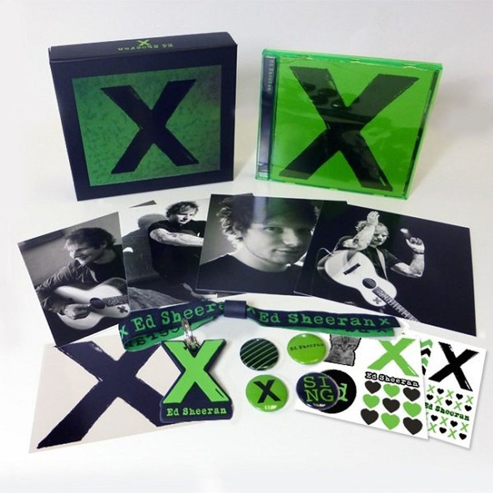 Ed Sheeran X [Multiply]: Deluxe Edition - Sealed Box UK CD Album Box Set EJBDXXM607829