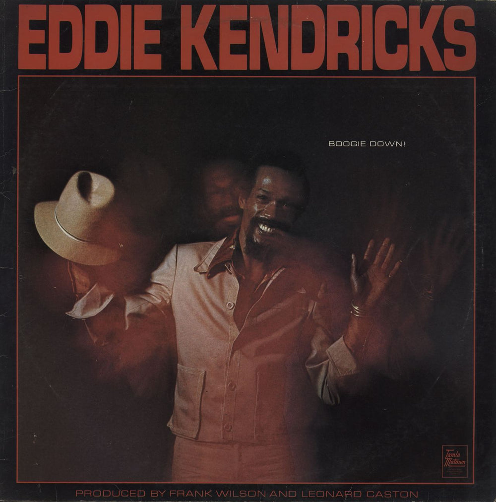 Eddie Kendricks Boogie Down UK vinyl LP album (LP record) STML11266