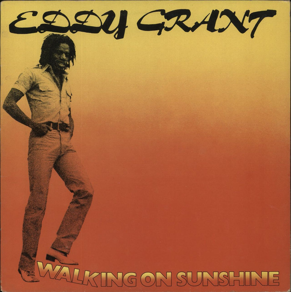 Eddy Grant Walking On Sunshine - EX UK vinyl LP album (LP record) ICE4