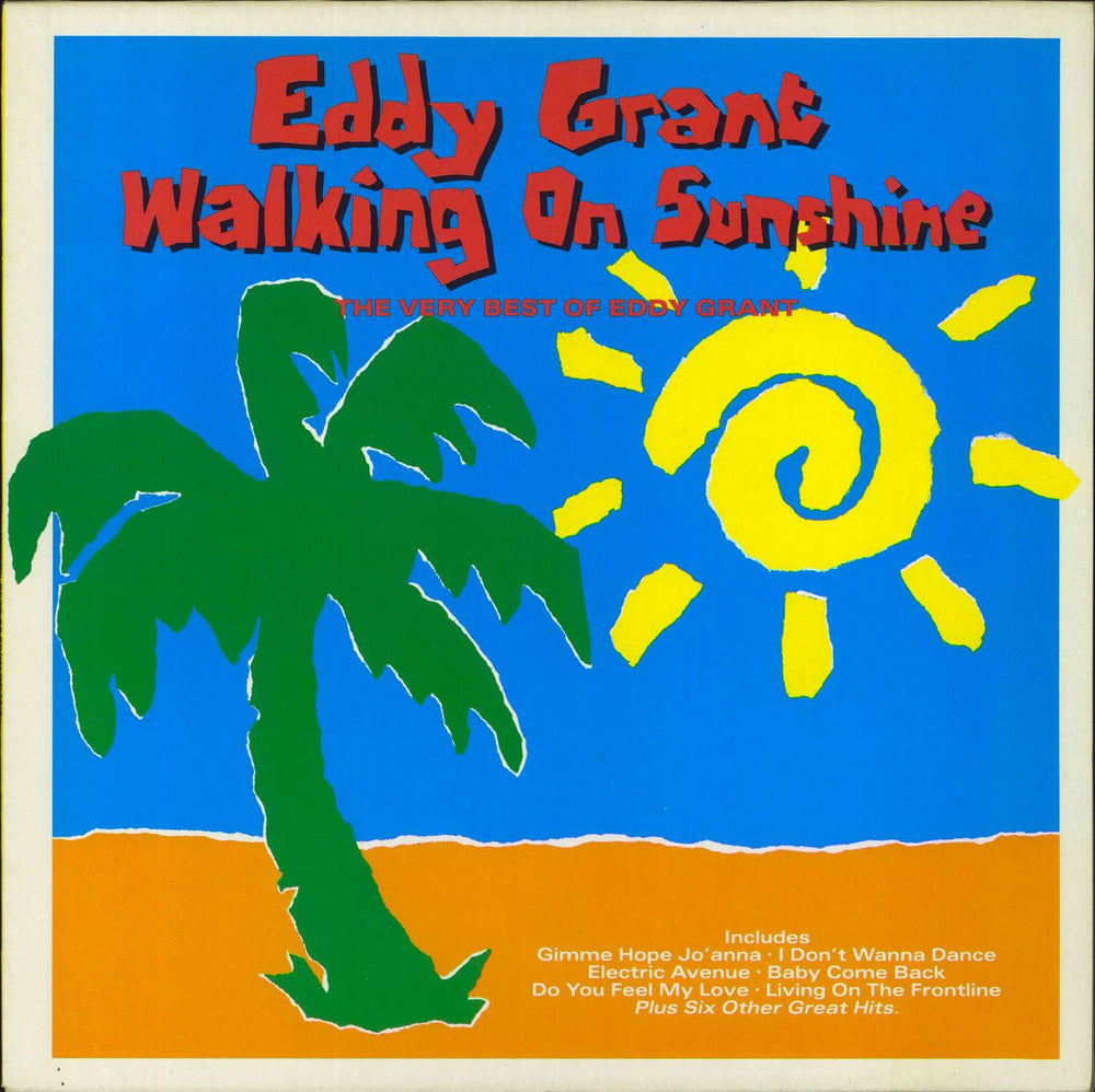 Eddy Grant Walking On Sunshine UK vinyl LP album (LP record) PCSD108