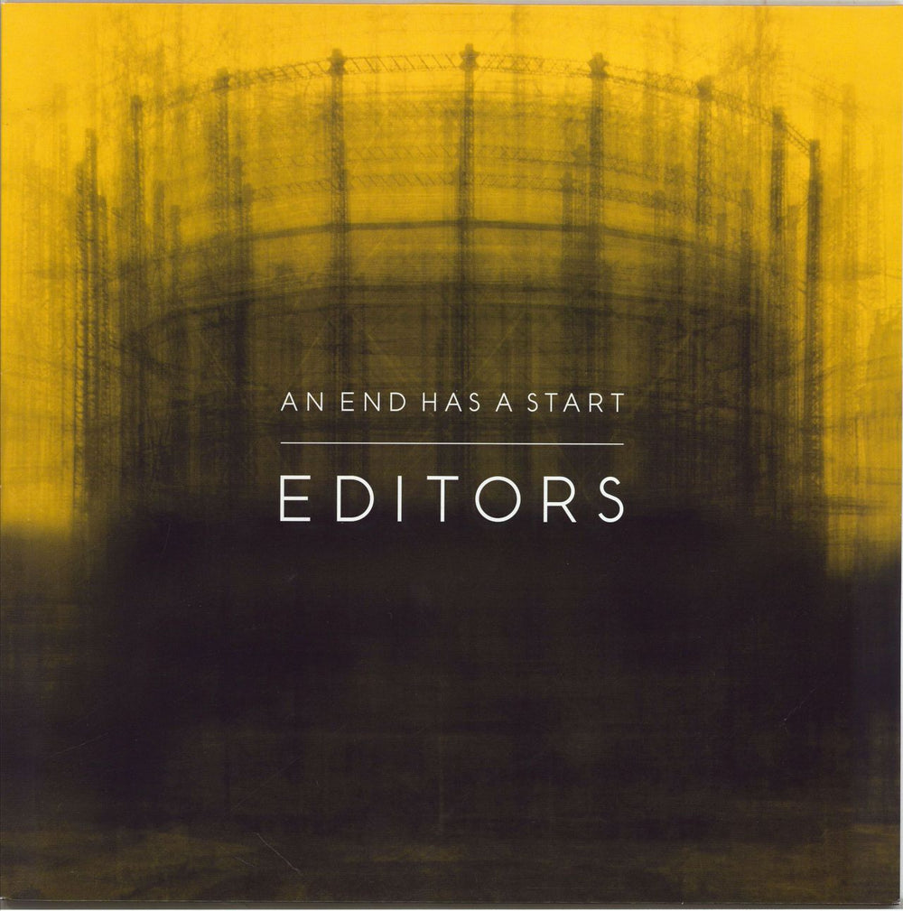 Editors An End Has A Start UK vinyl LP album (LP record) 449.3084.010