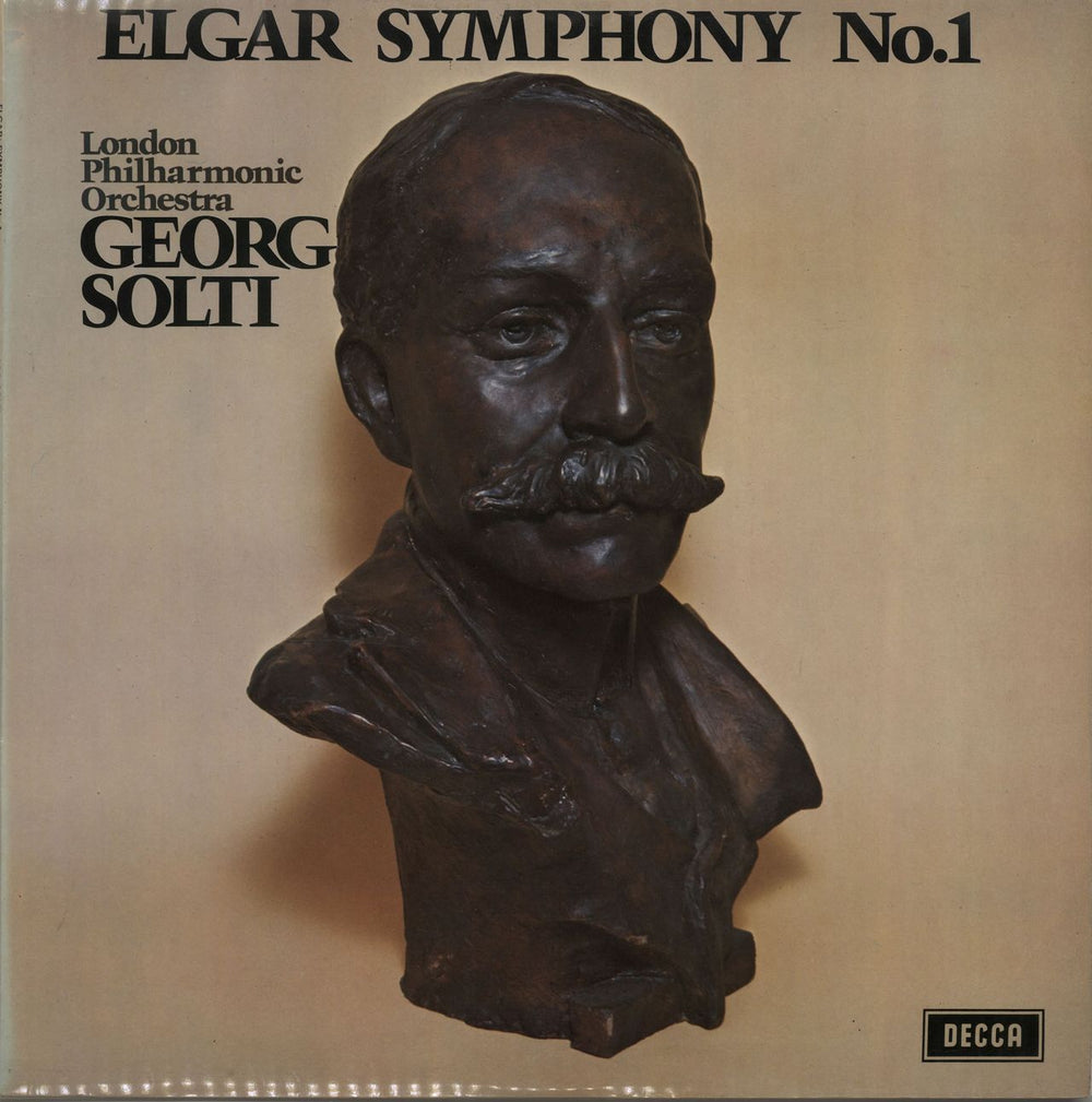 Edward Elgar Symphony No. 1 UK vinyl LP album (LP record) SXL6569