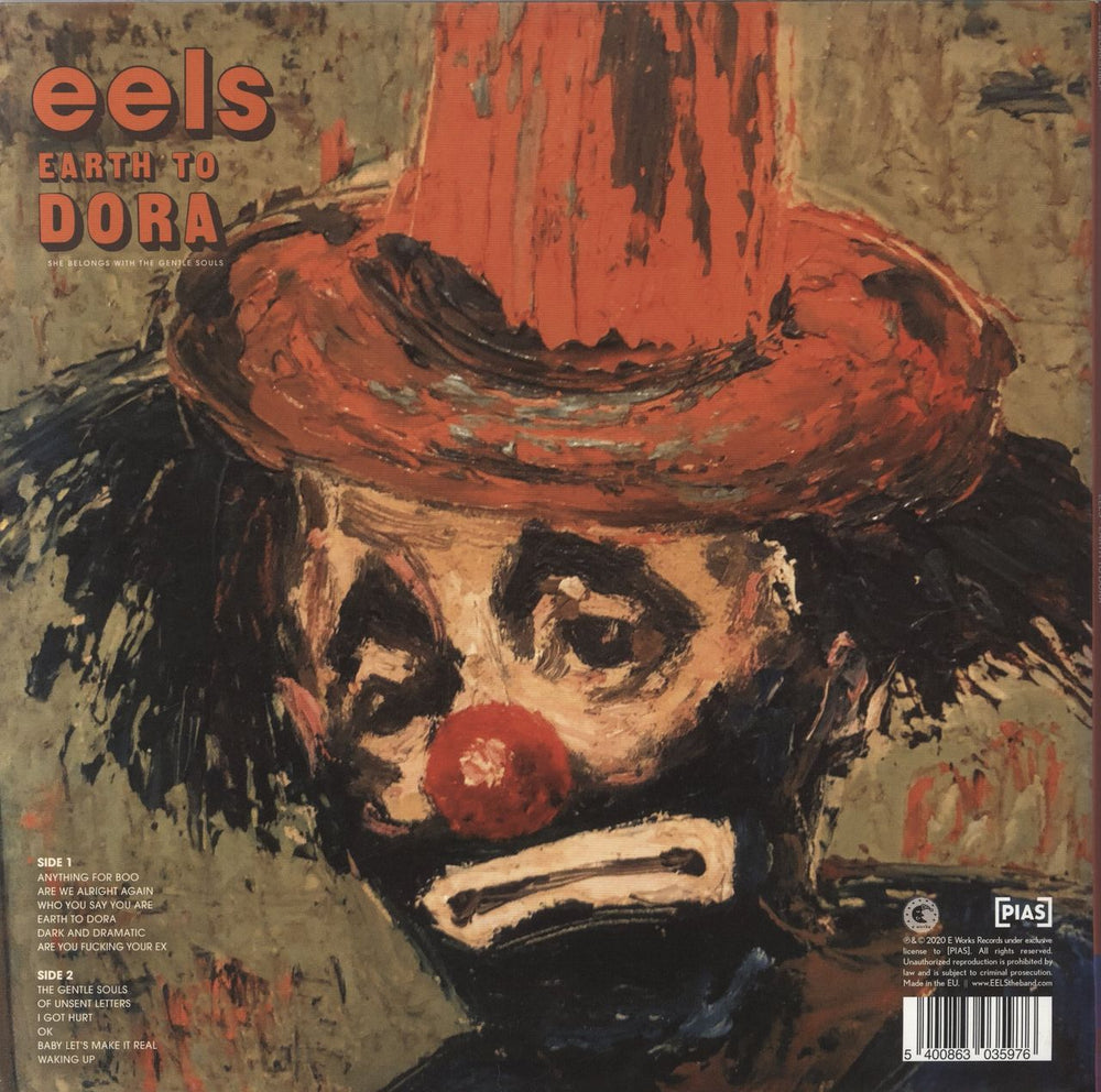 Eels Earth to Dora UK vinyl LP album (LP record) 5400863035976