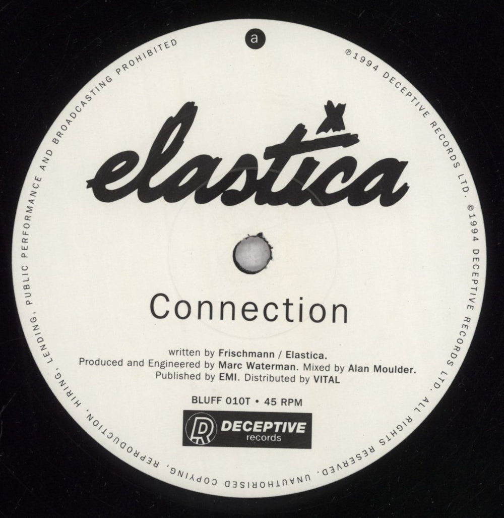 Elastica Connection - EX UK 12" vinyl single (12 inch record / Maxi-single) ELA12CO840781