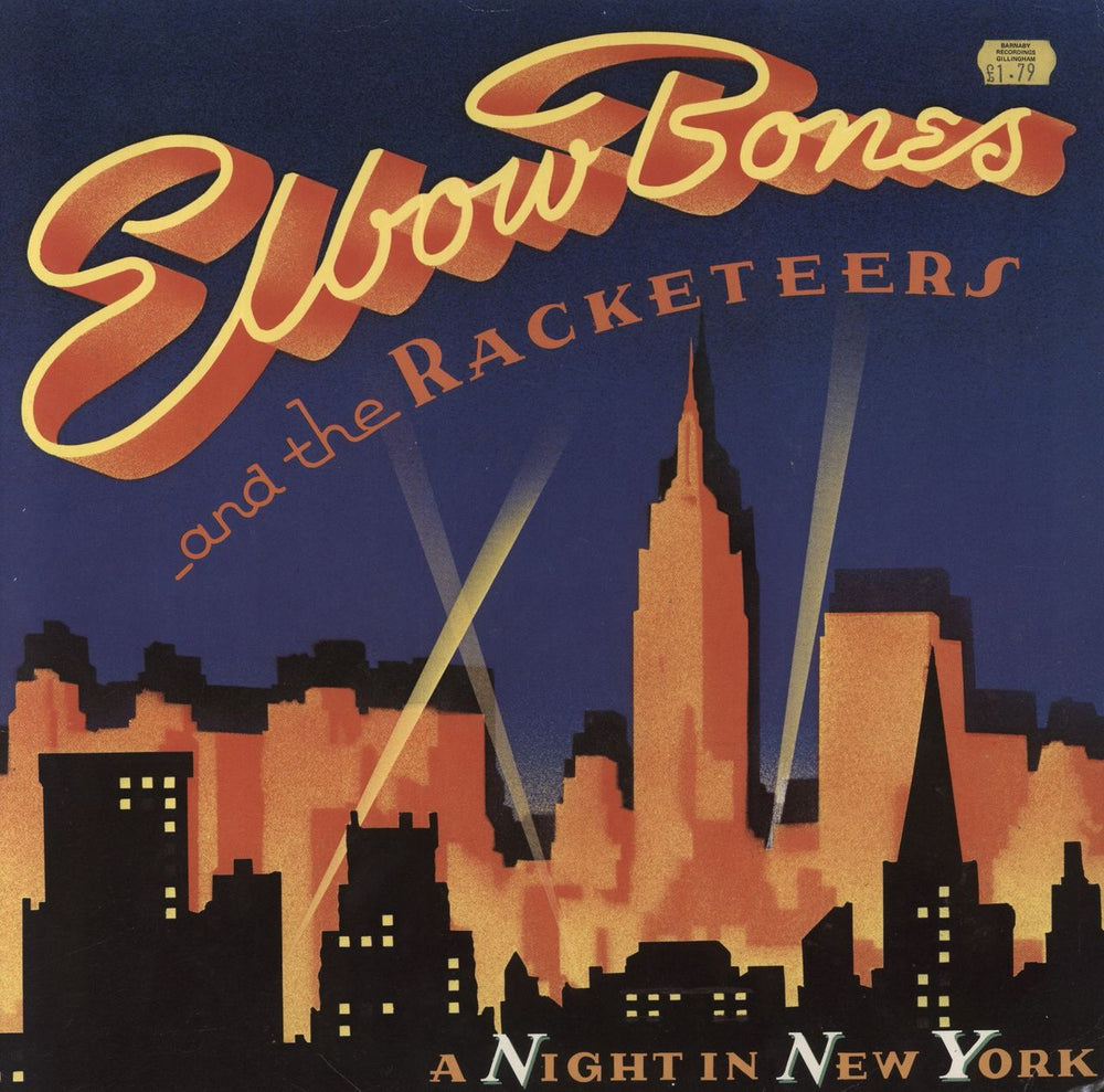 Elbow Bones And The Racketeers A Night In New York UK 12" vinyl single (12 inch record / Maxi-single) 12EA165