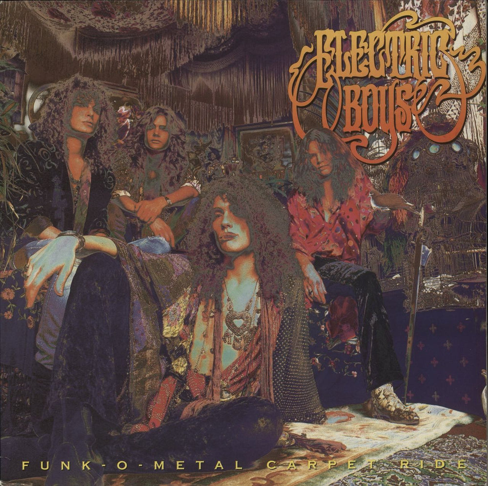 Electric Boys Funk-O-Metal Carpet Ride - Near Mint UK vinyl LP album (LP record) 846055-1