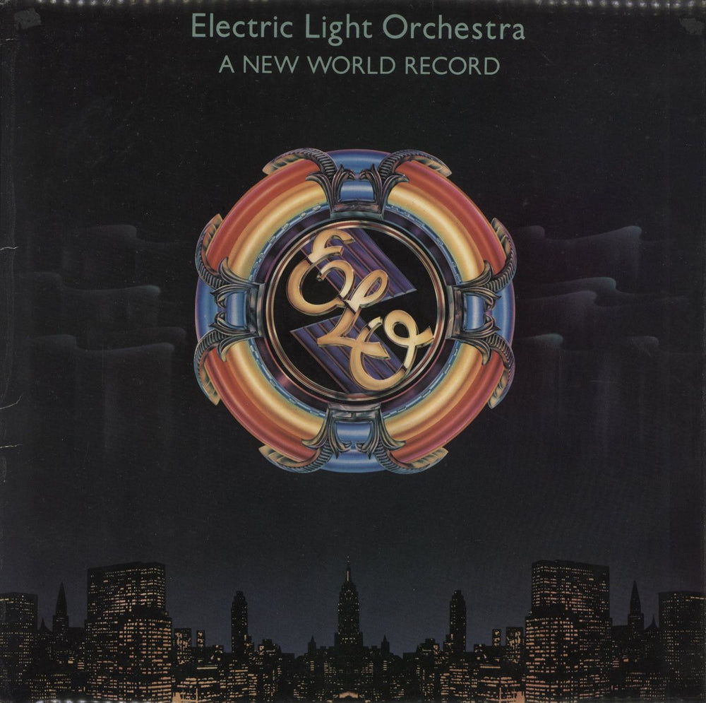 Electric Light Orchestra A New World Record - 1st UK vinyl LP album (LP record) JETLP200