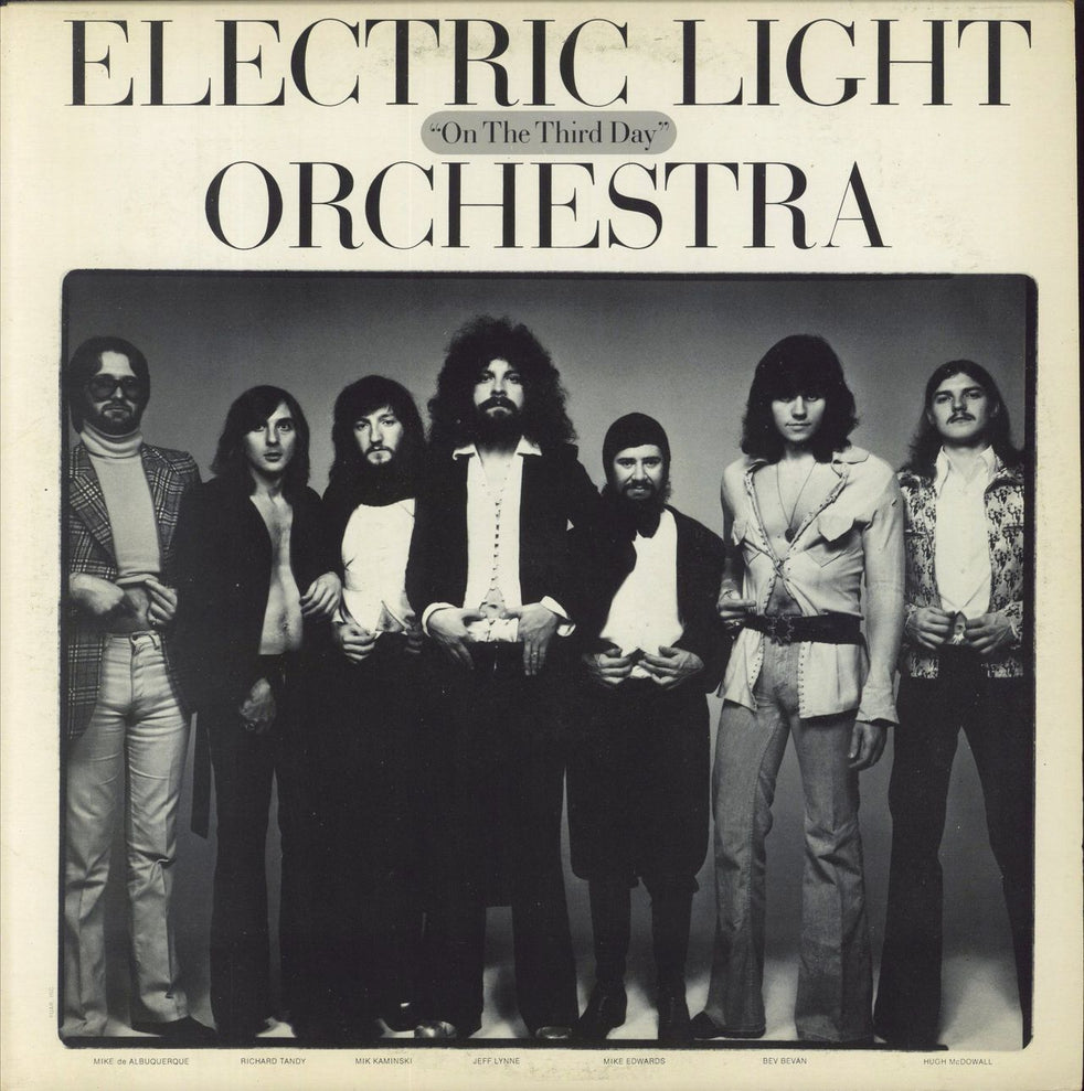 Electric Light Orchestra On The Third Day UK vinyl LP album (LP record) JETLP202