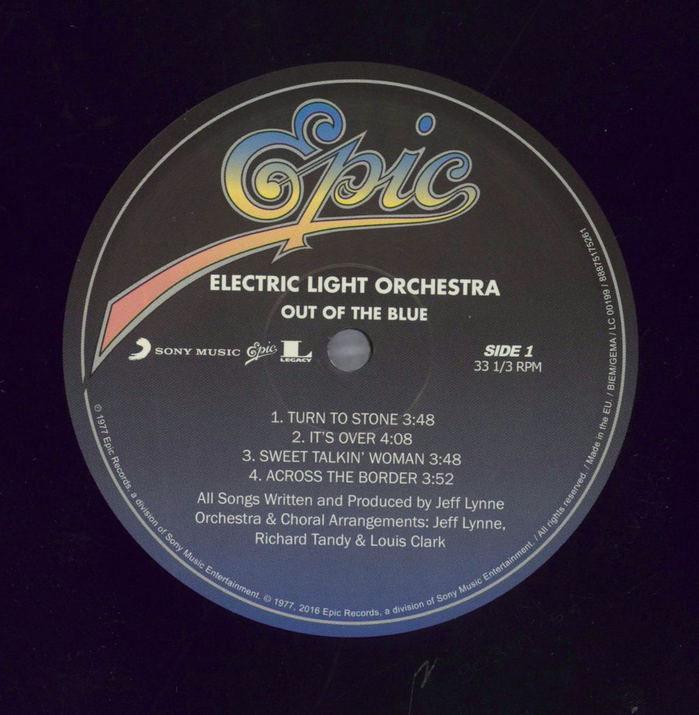 Electric Light Orchestra Out Of The Blue - 180 Gram Vinyl UK 2-LP vinyl record set (Double LP Album) 888751752610