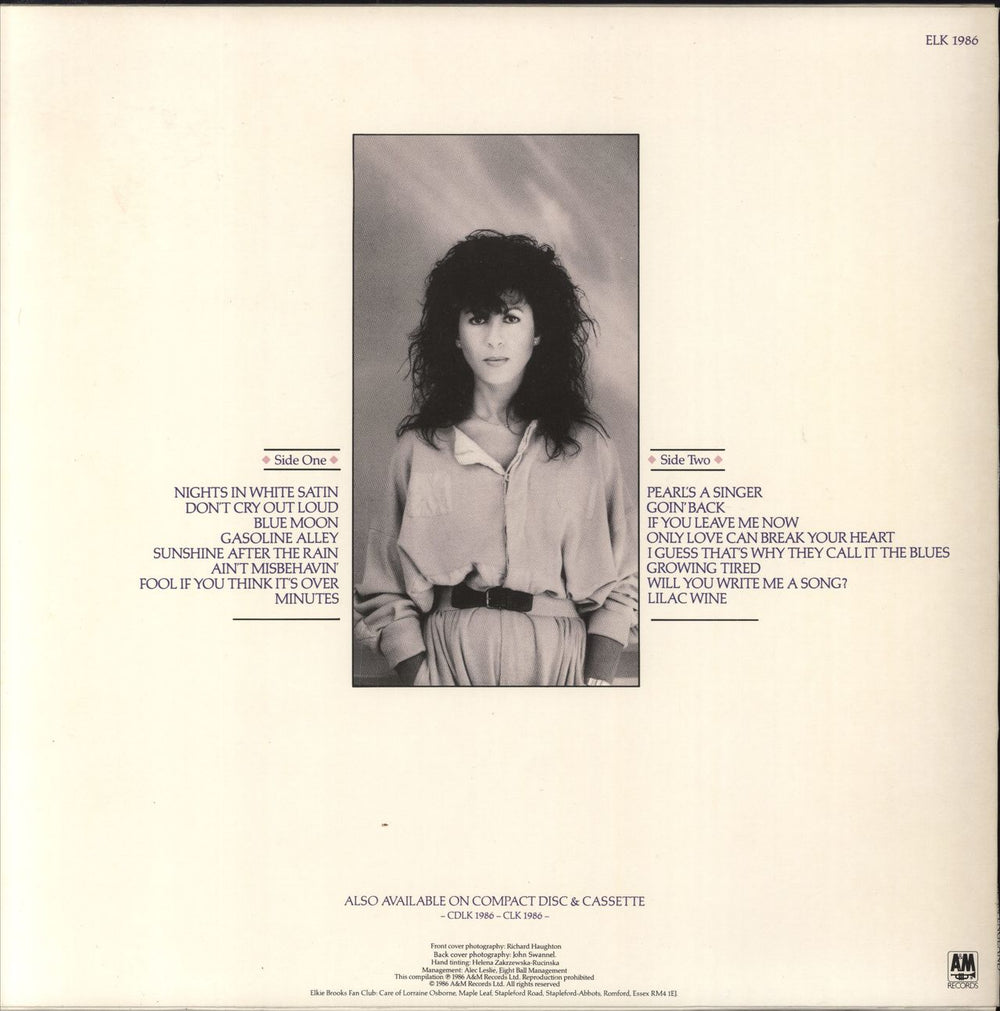 Elkie Brooks The Very Best Of Elkie Brooks UK vinyl LP album (LP record)