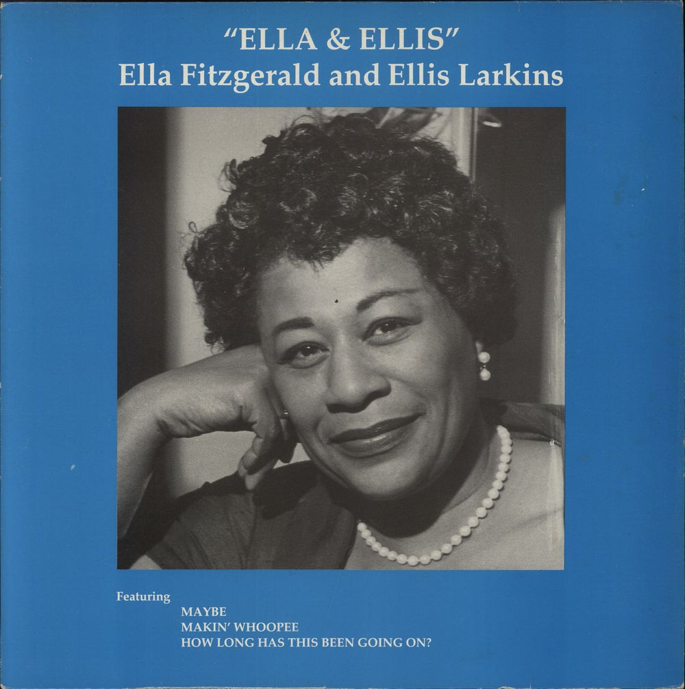 Ella Fitzgerald Ella & Ellis UK vinyl LP album (LP record) MCL1775