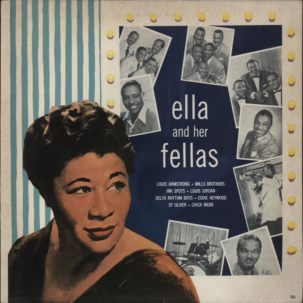 Ella Fitzgerald Ella And Her Fellas UK vinyl LP album (LP record) MCL1705