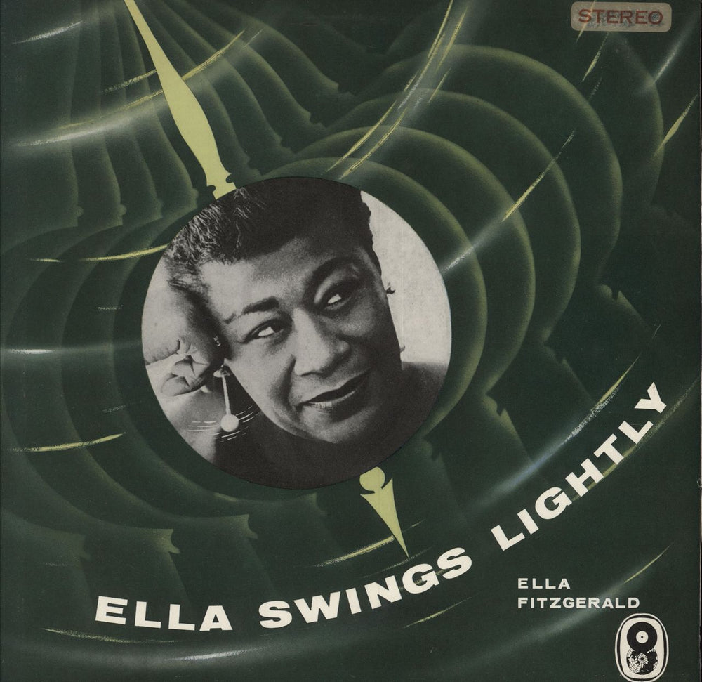 Ella Fitzgerald Ella Swings Lightly UK vinyl LP album (LP record) ST483