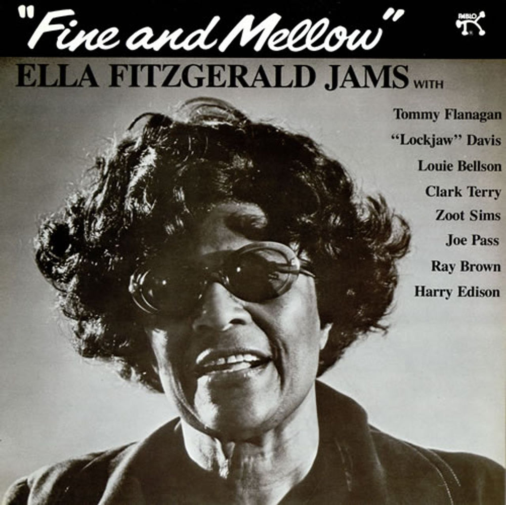 Ella Fitzgerald Fine And Mellow UK vinyl LP album (LP record) 2310829