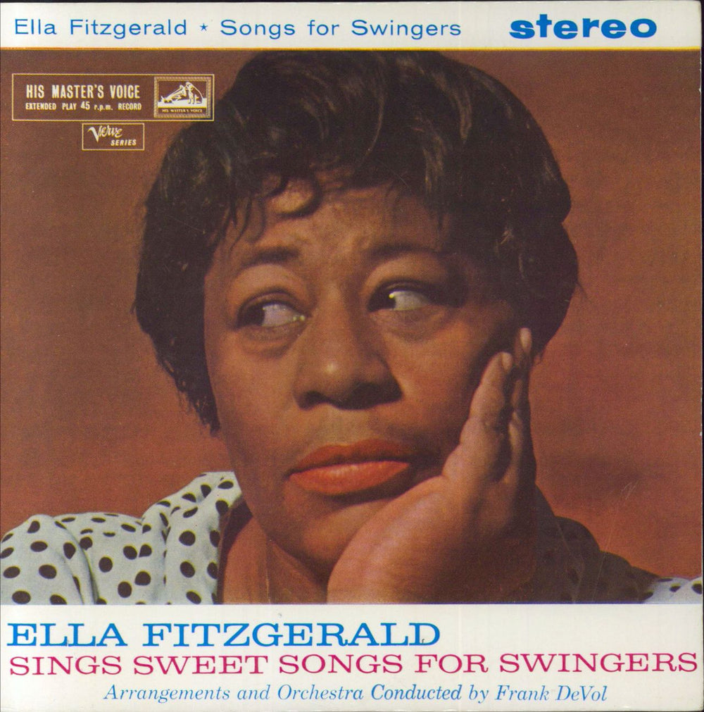 Ella Fitzgerald Sings Sweet Songs For Swingers UK 7" vinyl single (7 inch record / 45) GES5827