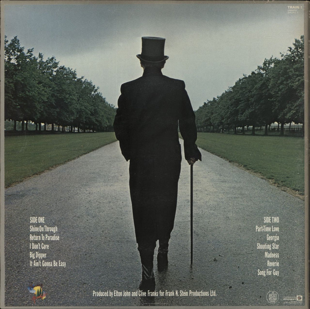 Elton John A Single Man UK Vinyl LP — RareVinyl.com