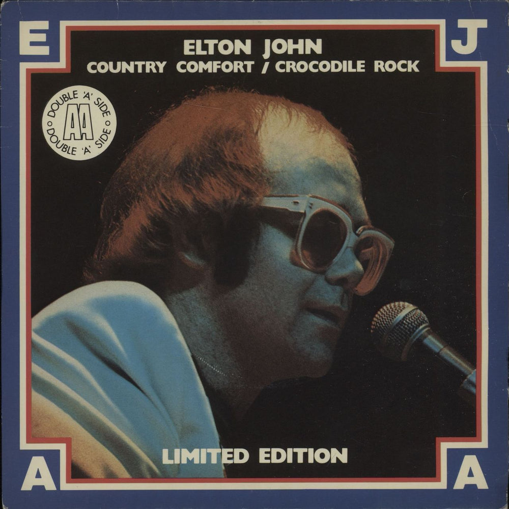 Elton John Country Comfort UK 7" vinyl single (7 inch record / 45) DJS10904