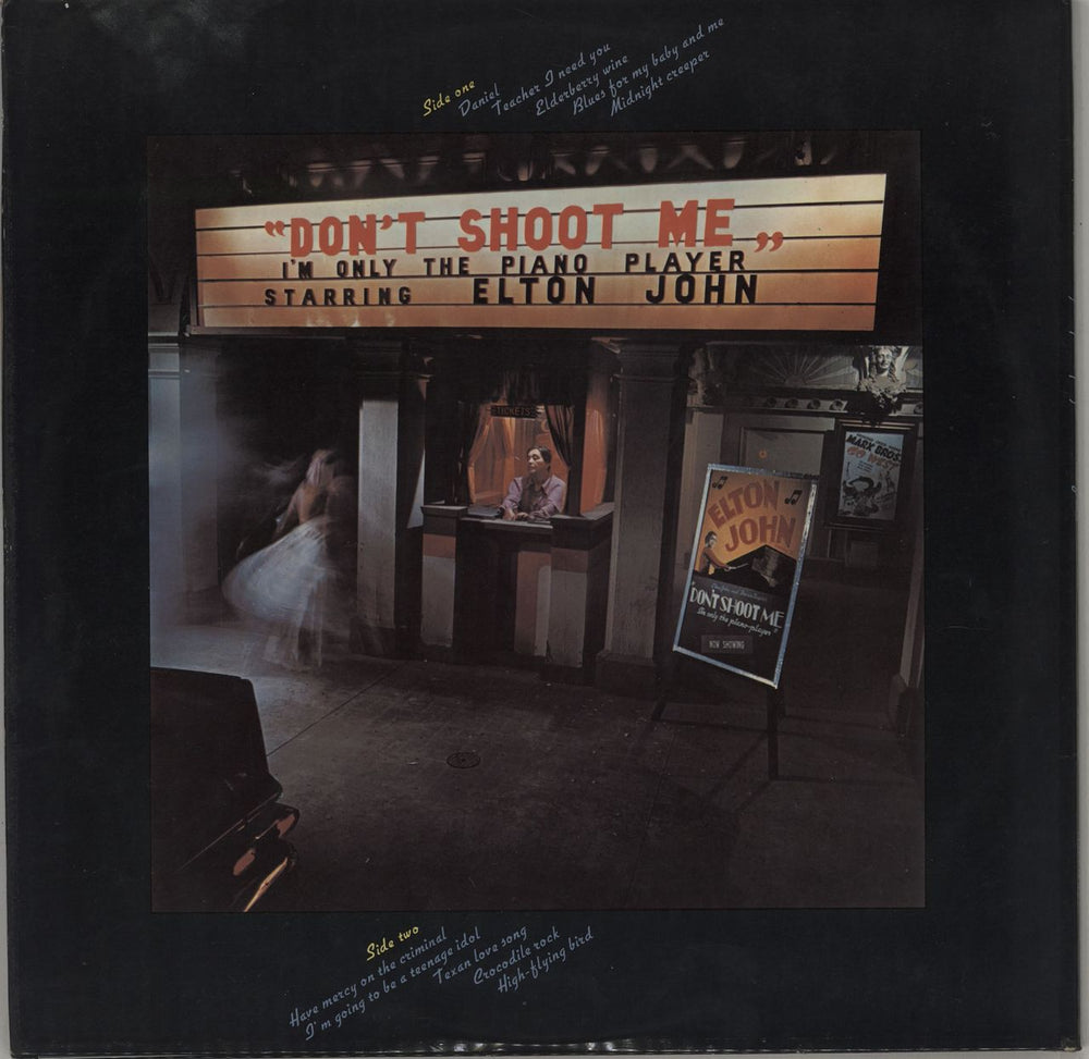 Elton John Don't Shoot Me - 1st - Red UK vinyl LP album (LP record)