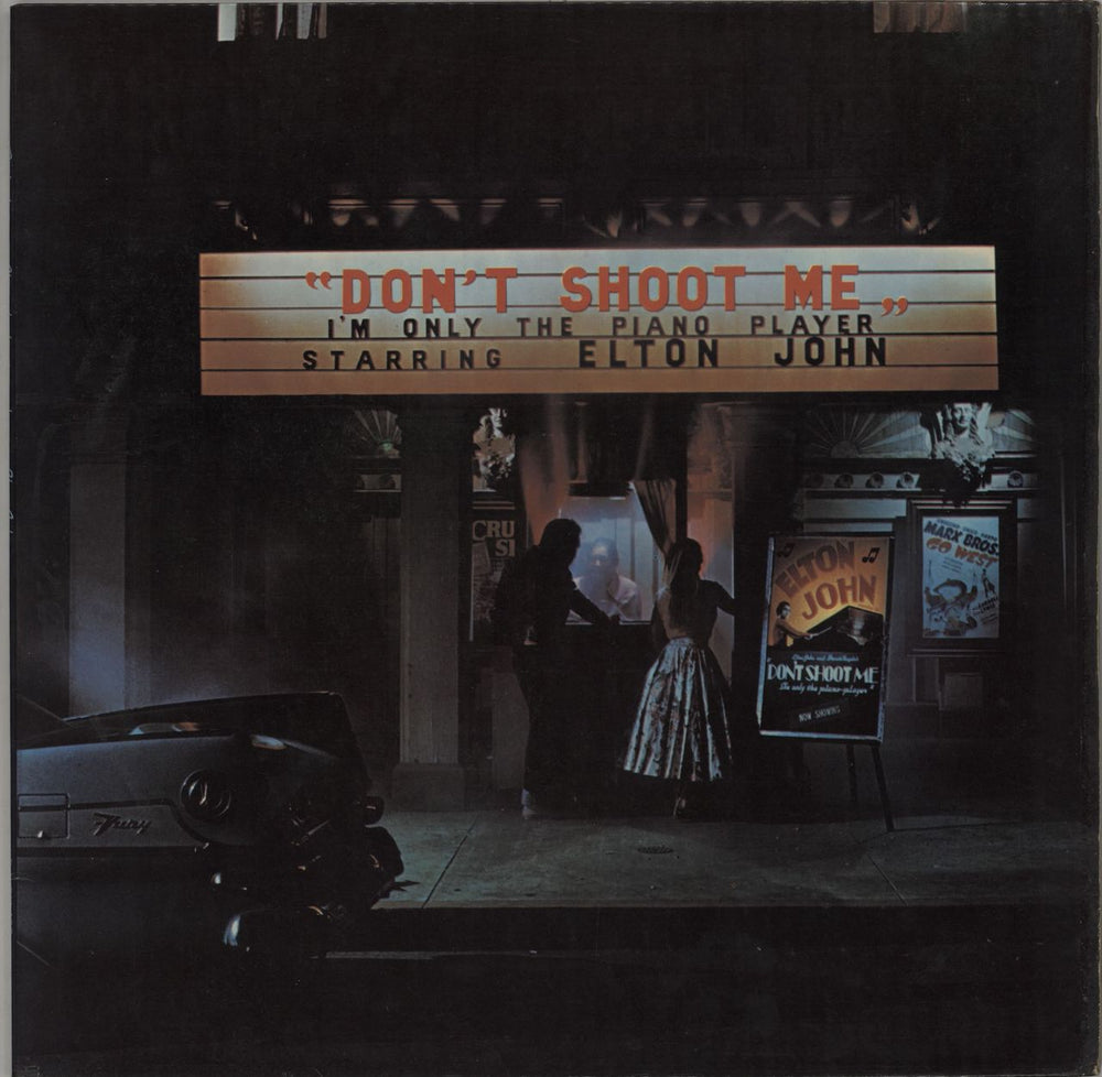 Elton John Don't Shoot Me - 1st - Red UK vinyl LP album (LP record) DJLPH427