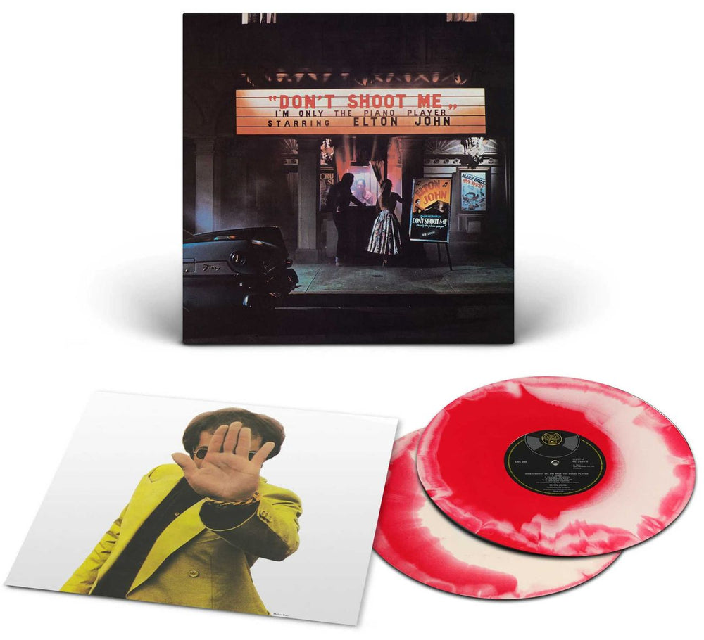 Elton John Don't Shoot Me, I'm Only The Piano Player - Red Marble Vinyl - RSD 2023 - Sealed UK 2-LP vinyl record set (Double LP Album) JOH2LDO810889