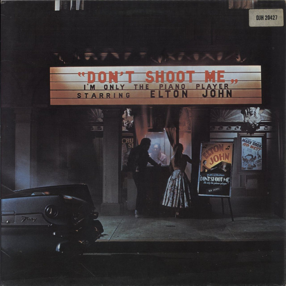 Elton John Don't Shoot Me I'm Only The Piano Player UK vinyl LP album (LP record) DJLPH427