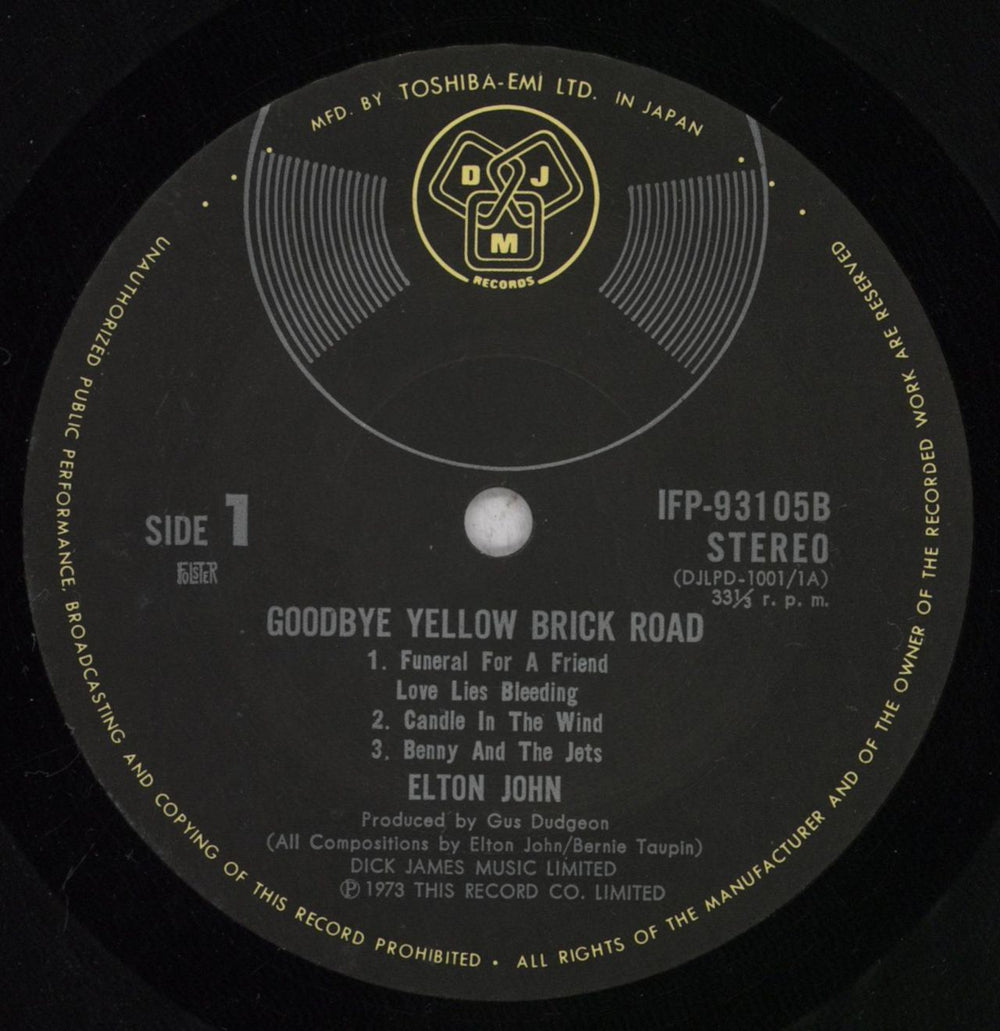 Elton John Goodbye Yellow Brick Road - Double Obi Japanese 2-LP vinyl record set (Double LP Album) JOH2LGO510482