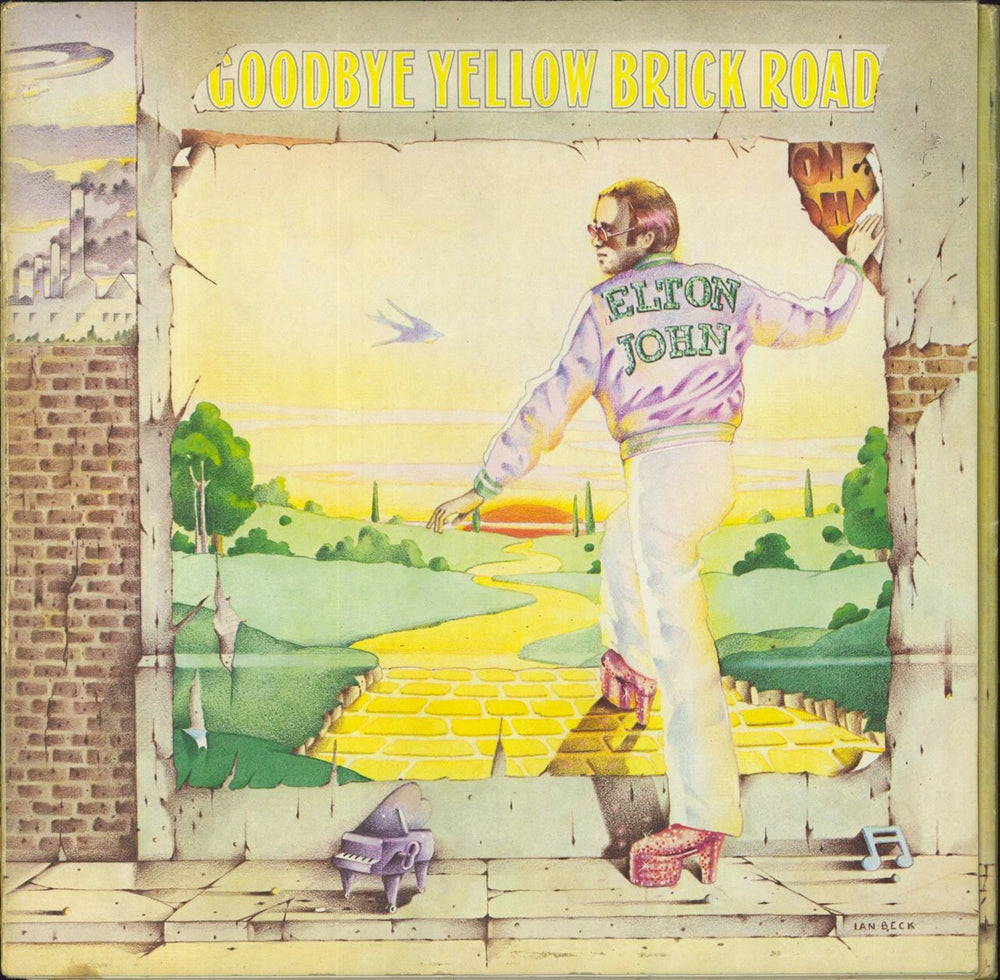 Elton John Goodbye Yellow Brick Road Dutch 2-LP vinyl record set (Double LP Album) 6499690