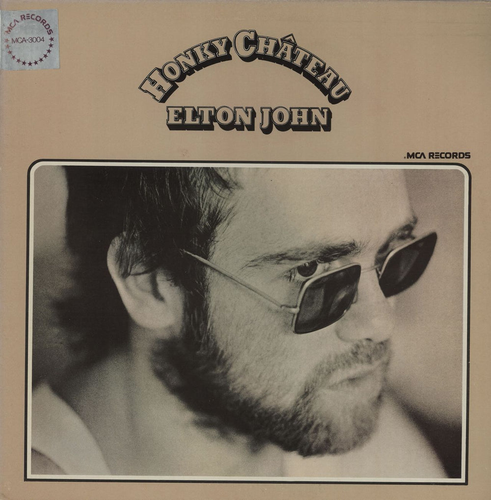 Elton John Honky Chateau US vinyl LP album (LP record) MCA-2017