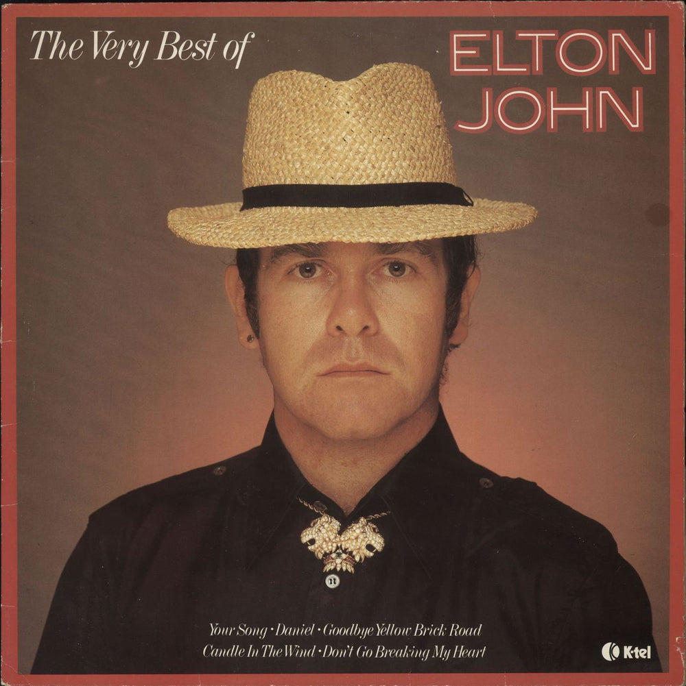 Elton John The Very Best Of Elton John UK vinyl LP album (LP record) NE1094