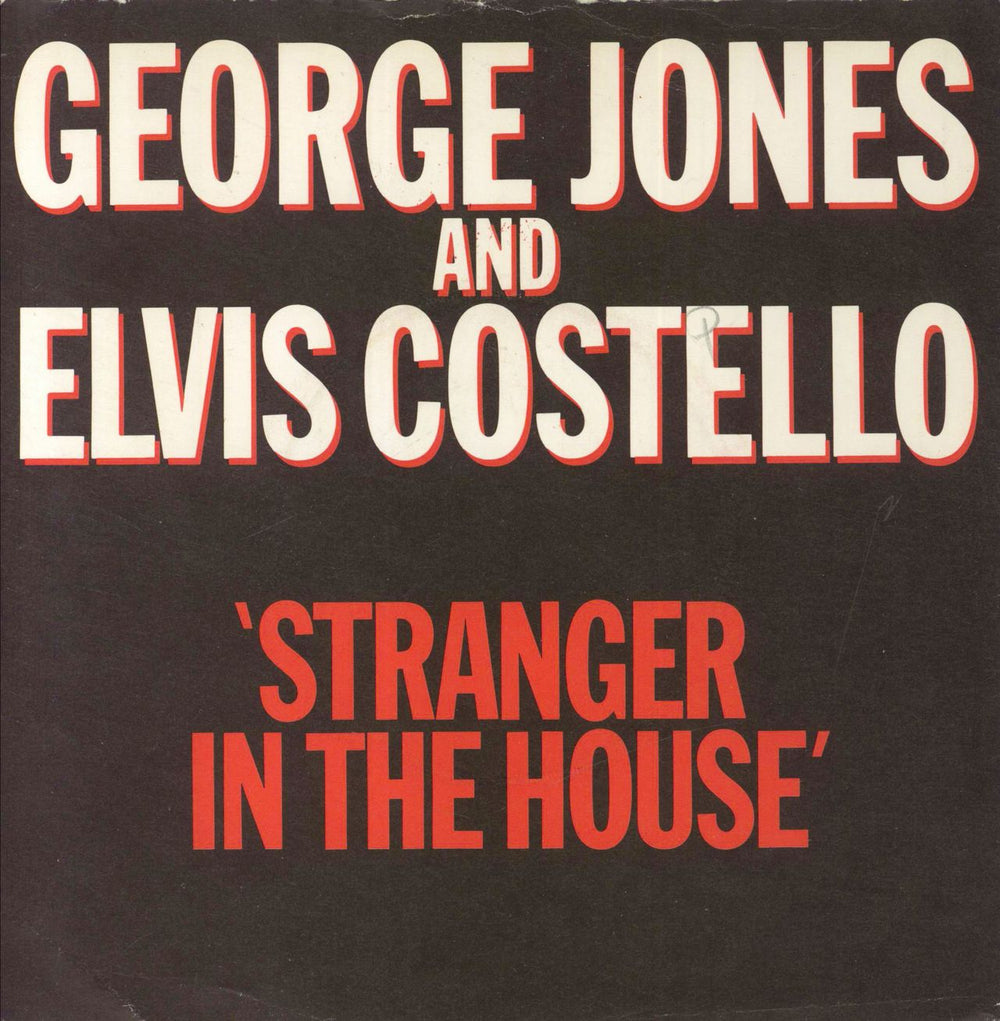 Elvis Costello Stranger In The House UK Promo 7" vinyl single (7 inch record / 45) EPC8560