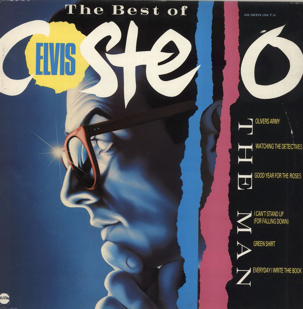 Elvis Costello The Best Of Elvis Costello - The Man UK vinyl LP album (LP record) STAR2247