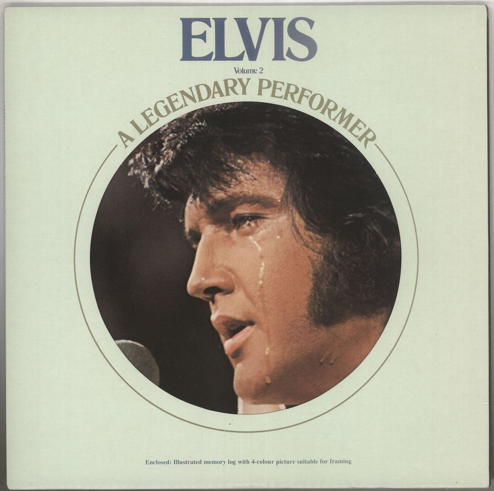 Elvis Presley A Legendary Performer Volume 2 UK vinyl LP album (LP record) CPL1-1349